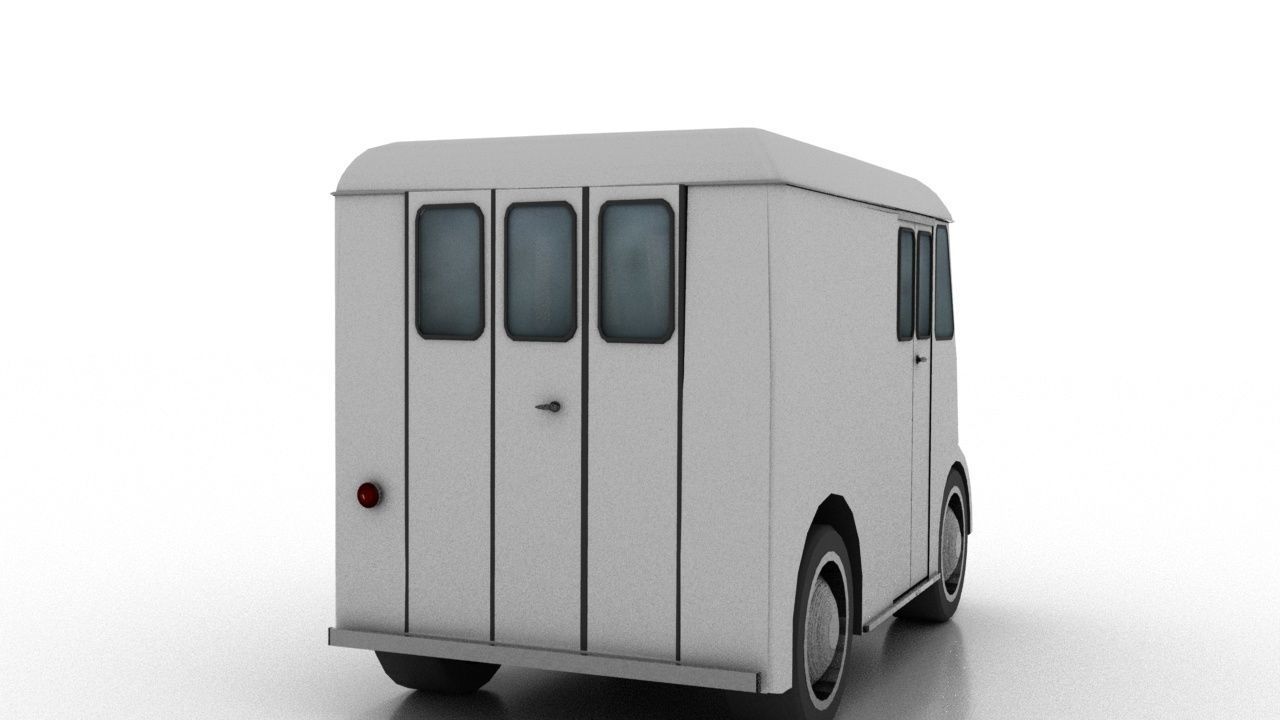 Marmon-Herrington Delivery-Van 1946 3D Model Collection_2