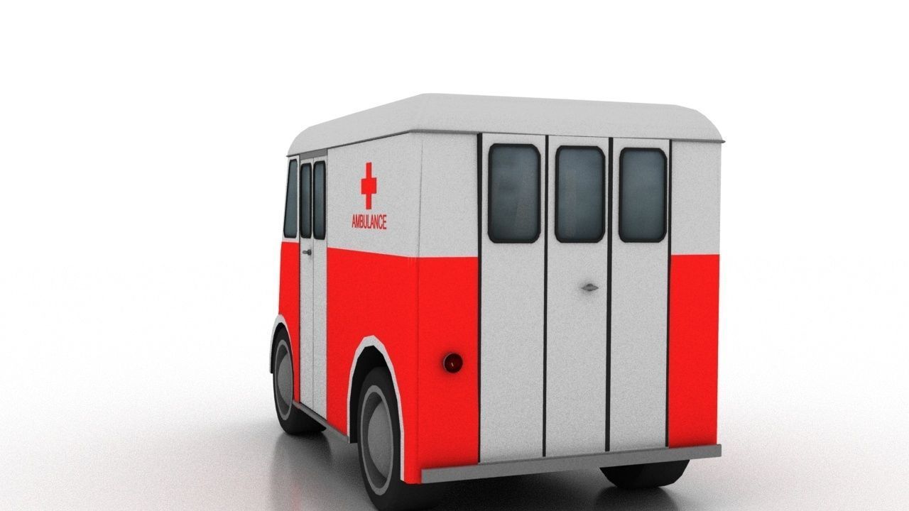 Marmon-Herrington Delivery-Van 1946 3D Model Collection_16