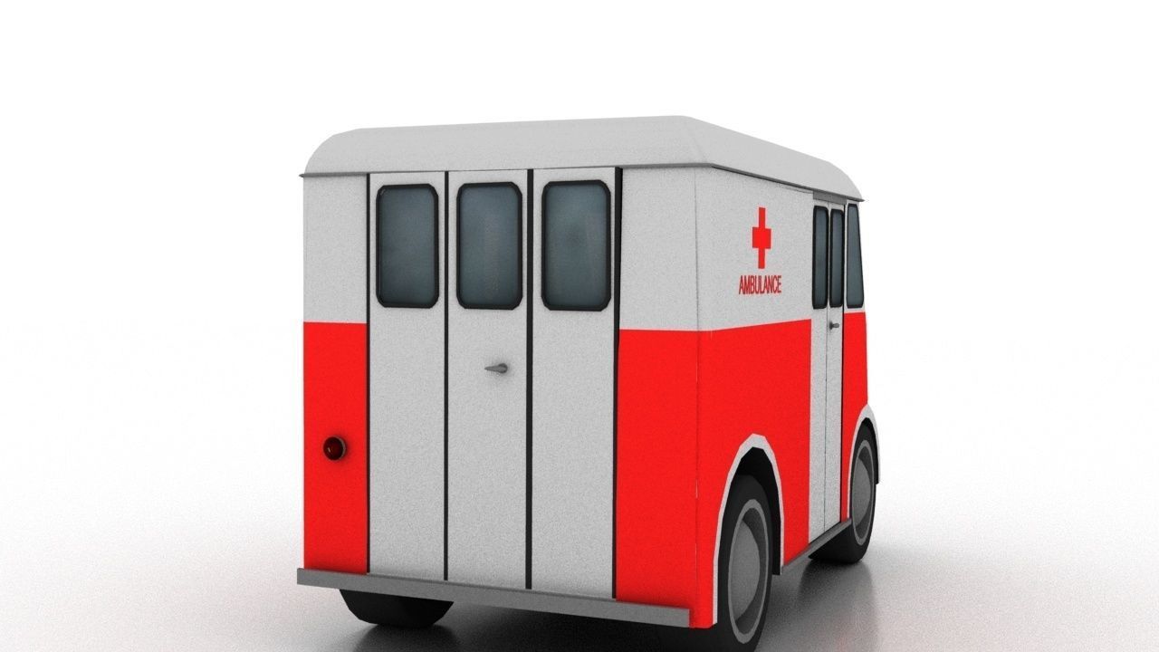 Marmon-Herrington Delivery-Van 1946 3D Model Collection_14