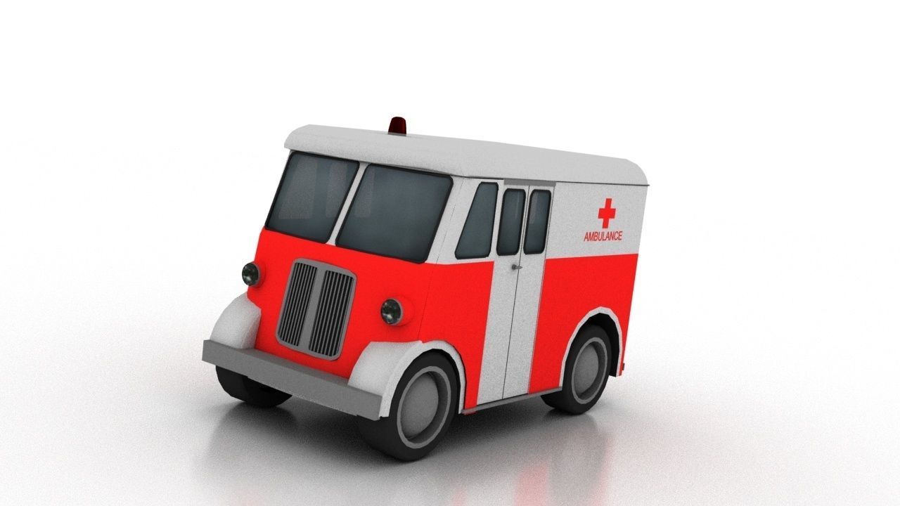 Marmon-Herrington Delivery-Van 1946 3D Model Collection_15