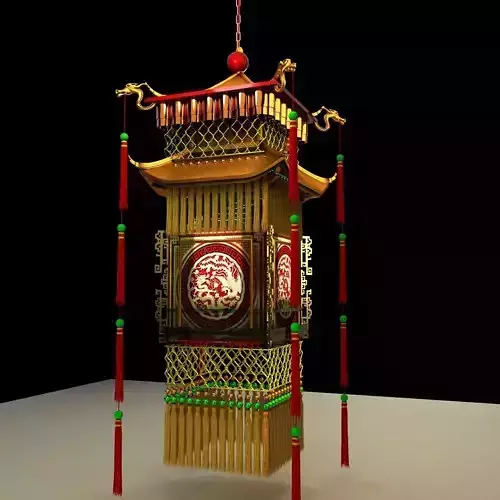 Chinese Royal Palace Lantern 3D model