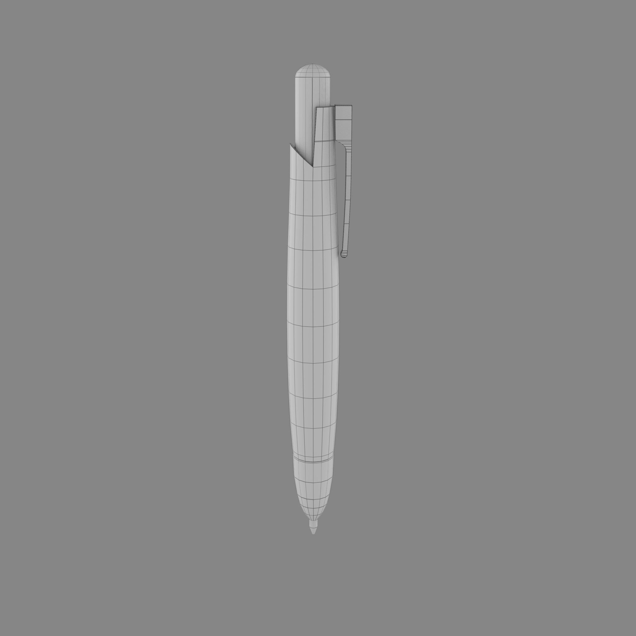 3D Pen Low-poly 3D model_1