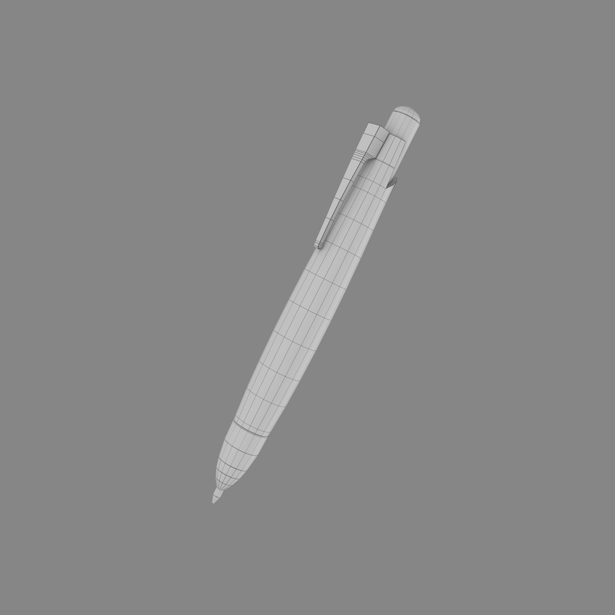 3D Pen Low-poly 3D model_5