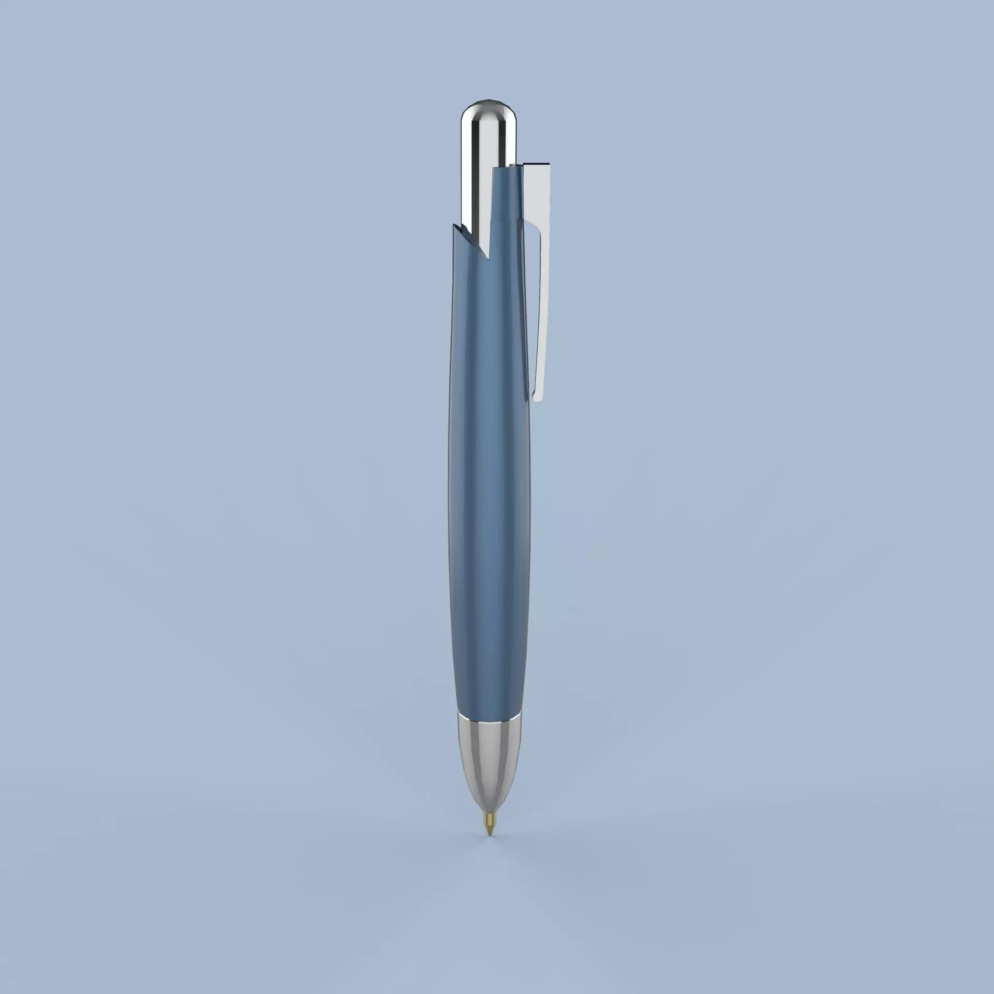 3D Pen Low-poly 3D model_0