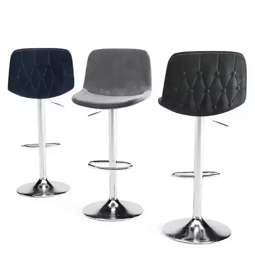 Scoop Stool Bar 3D model