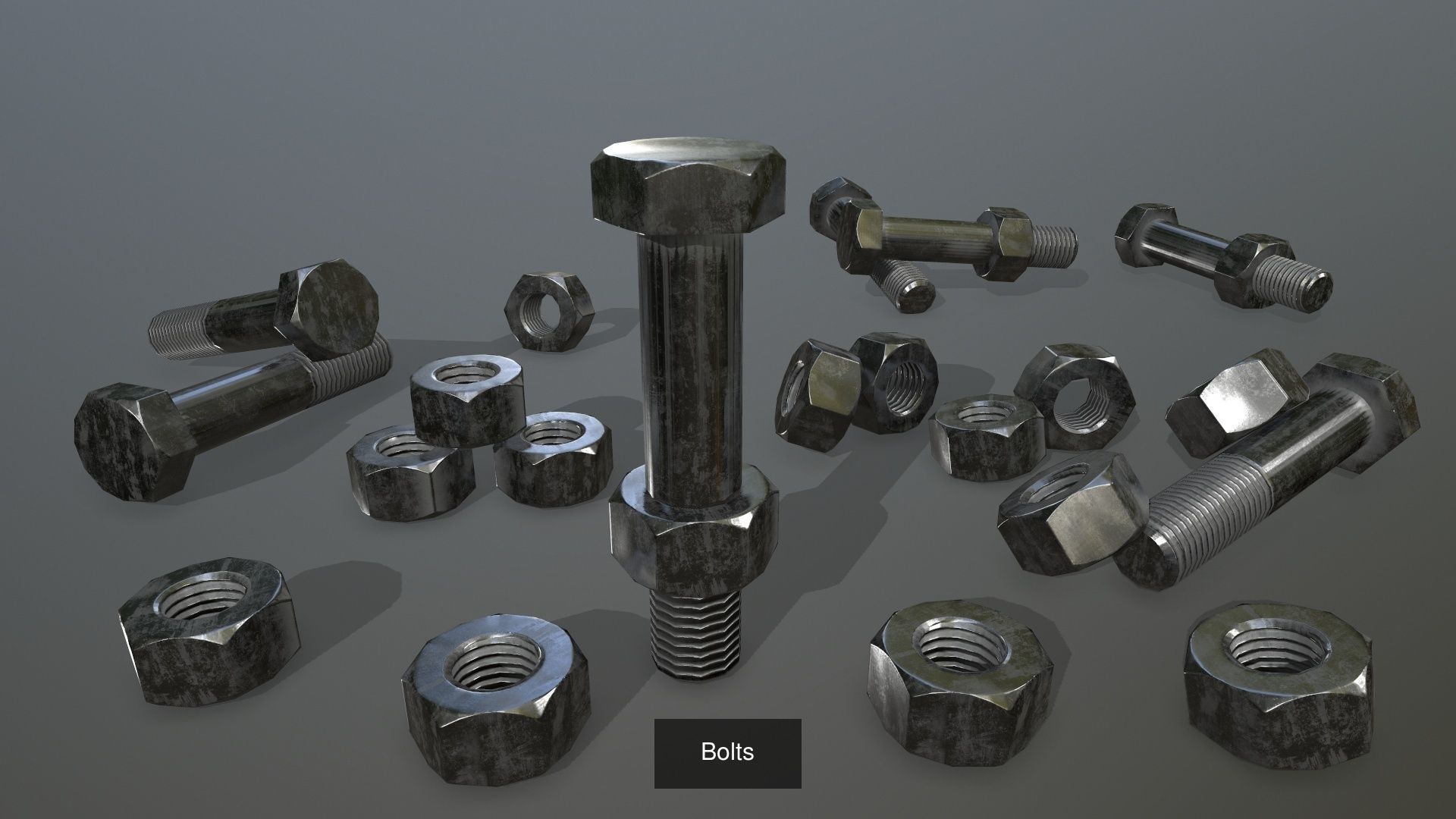 Bolts Collection 1 screws and _4