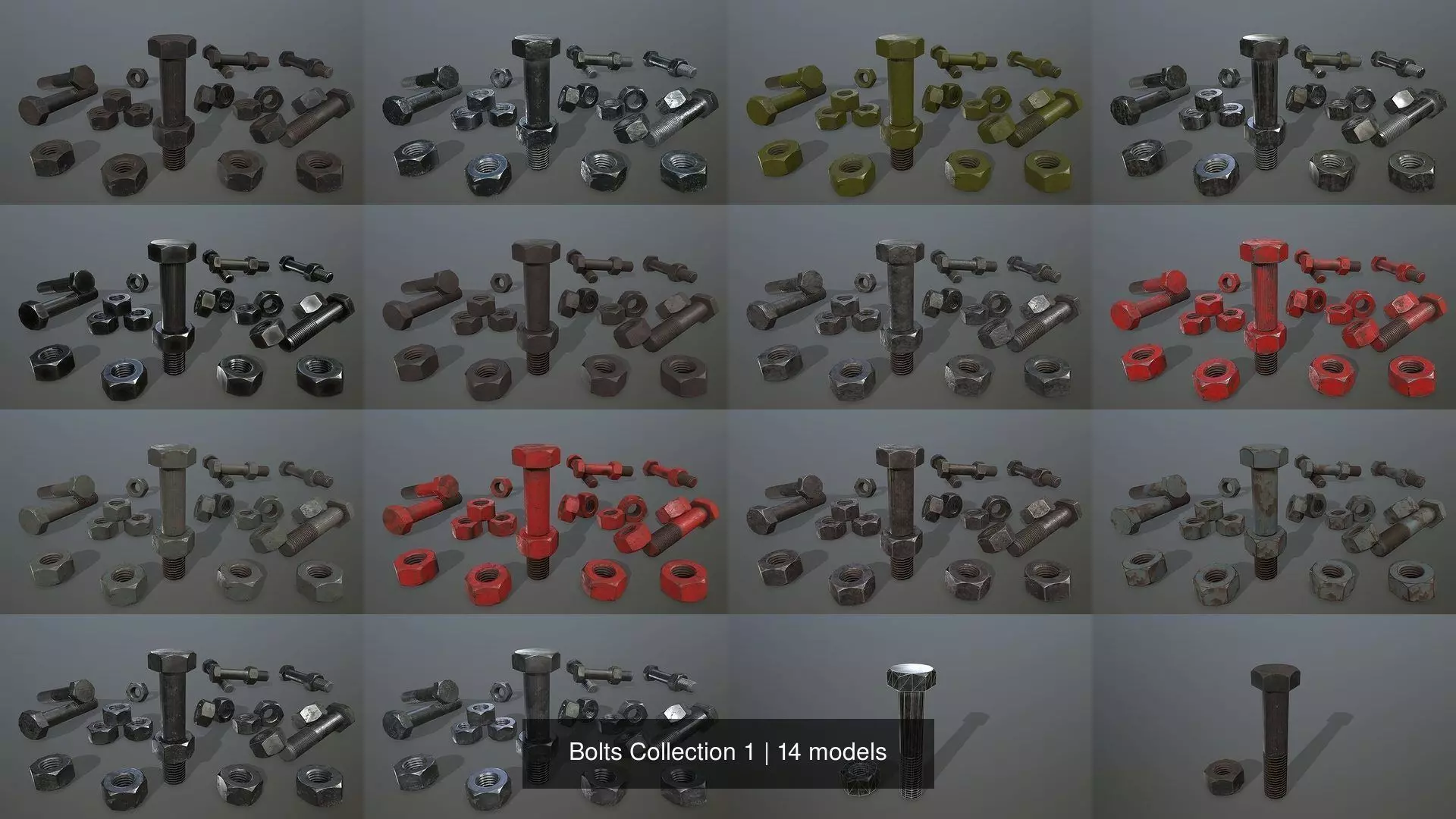 Bolts Collection 1 screws and _0