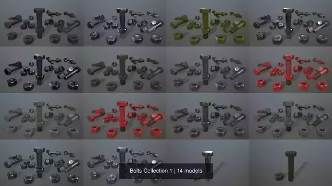 Bolts Collection 1 screws and