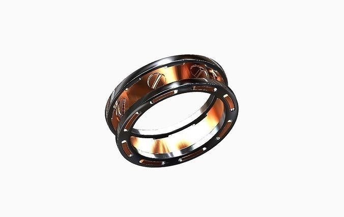 wedding  ring barraka 3D print model