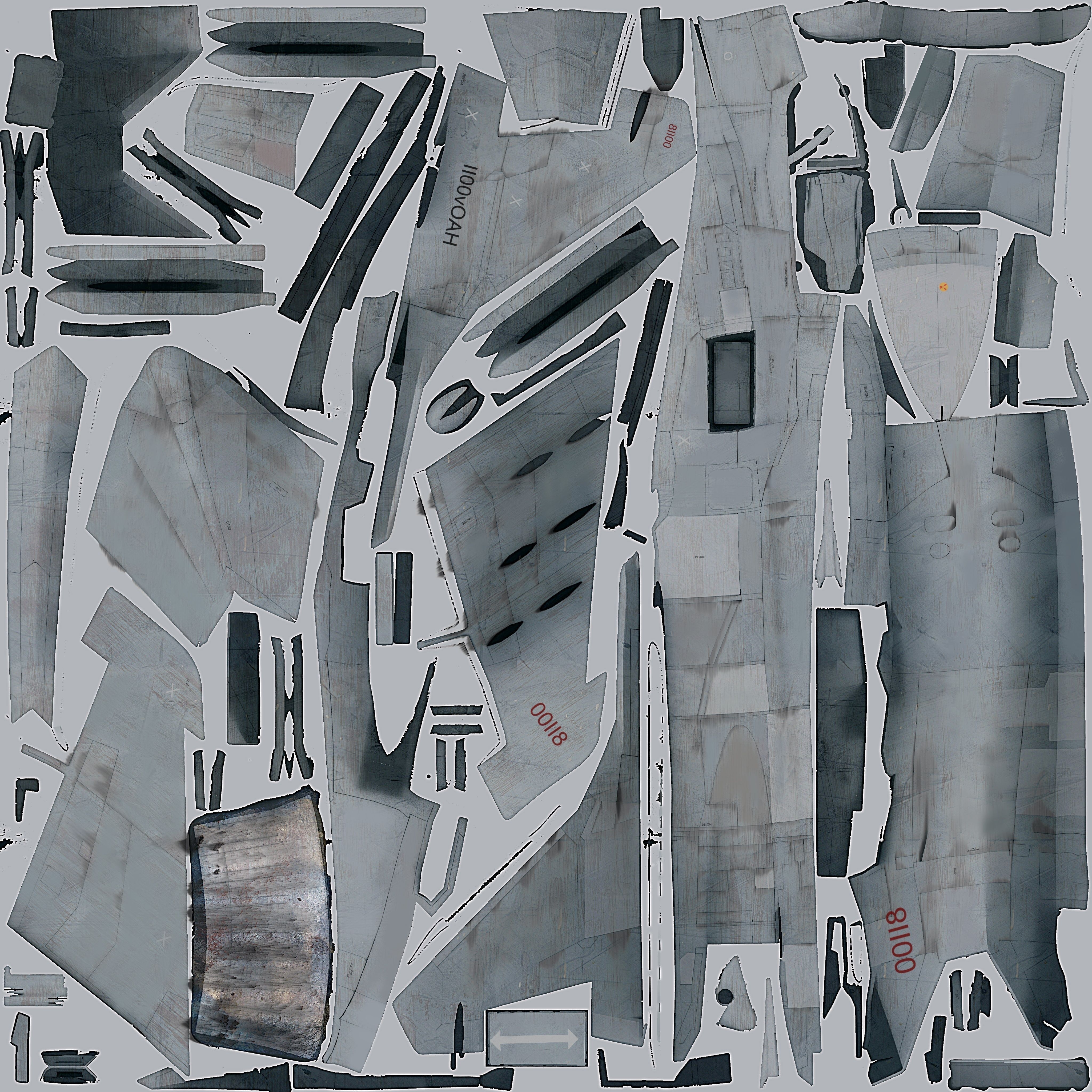 Mikoyan Mig 29 Jet Fighter Aircraft  Low-poly 3D model_16