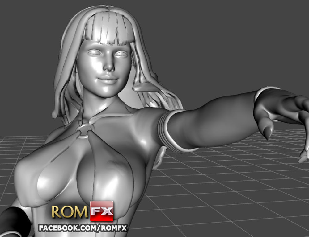 Vampirella Model 2 - Figure Printable 3D print model_18