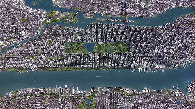 New York 3D Model Pack 7