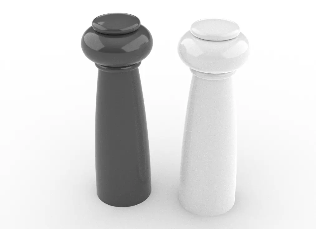 Salt and Pepper Shakers Free 3D model