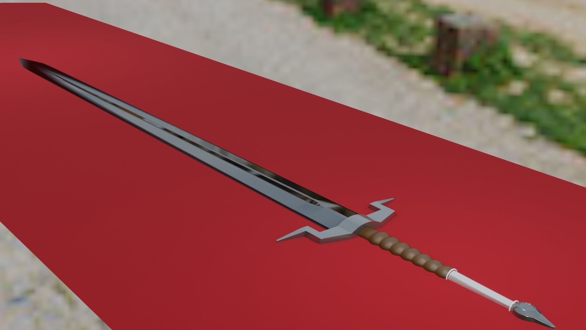 Rune Sword Free 3D model_1