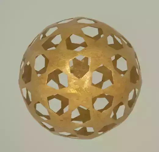 Golden Star Sphere Model
