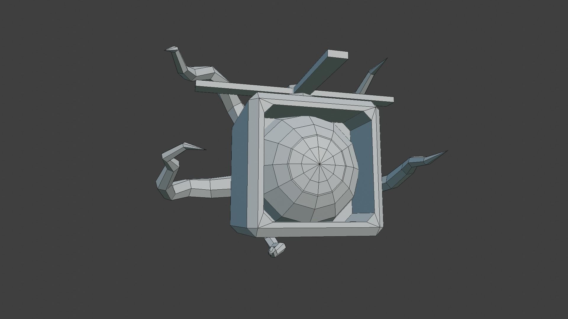 Eye Bot Free low-poly 3D model_5