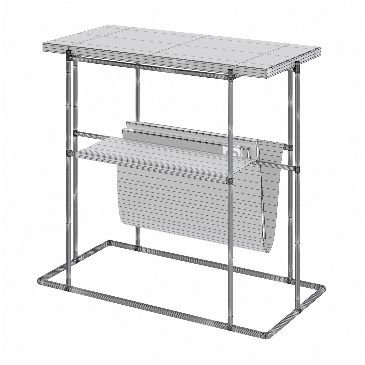 Paris side table BoConcept 3D model_5