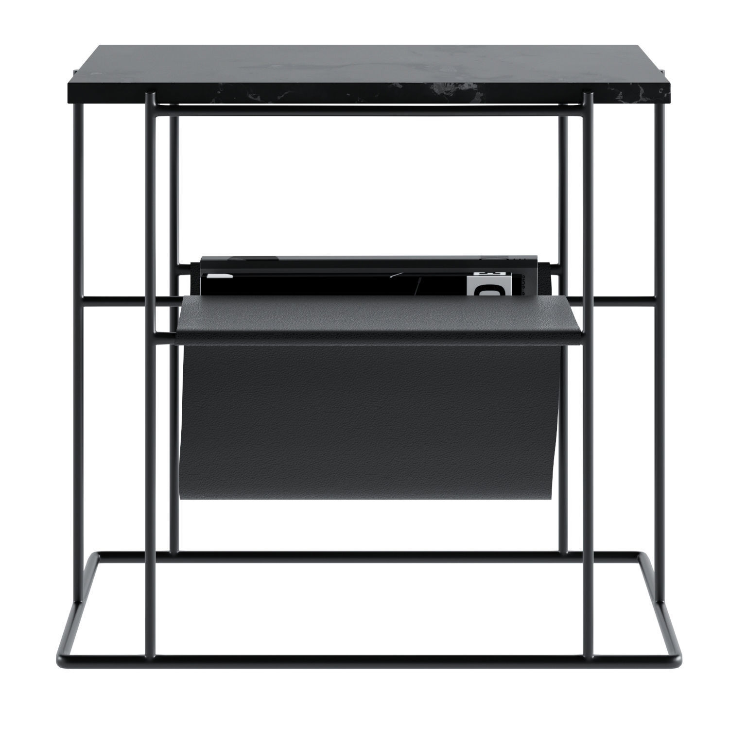 Paris side table BoConcept 3D model_1