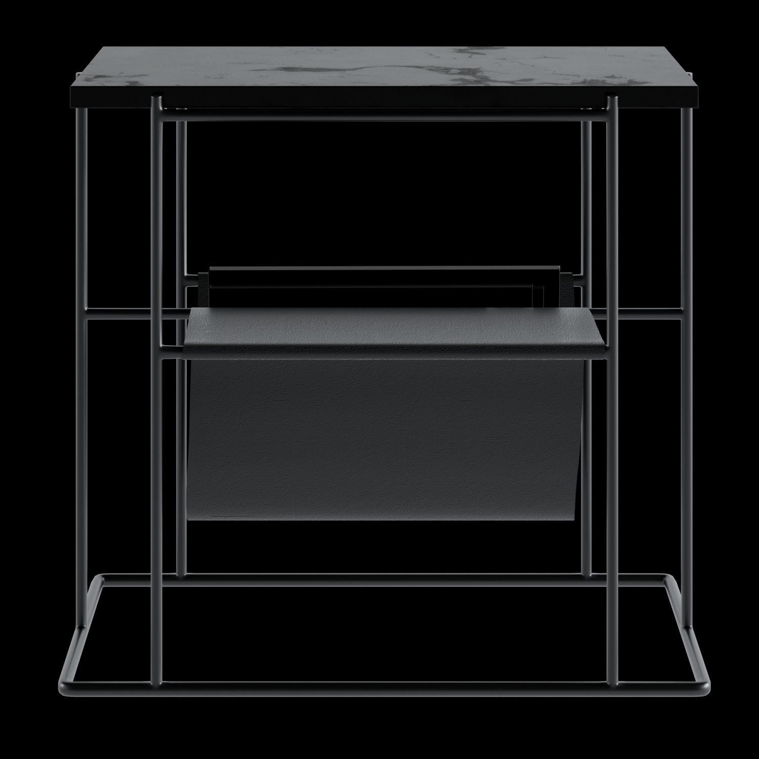 Paris side table BoConcept 3D model_3