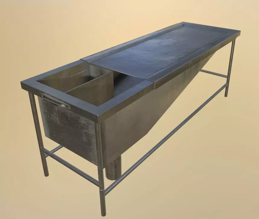 Autopsy Table Free low-poly 3D model