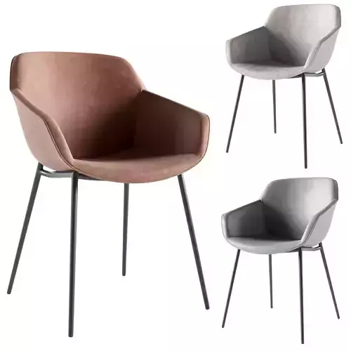 Dining chair Vienna BoConcept 3D model