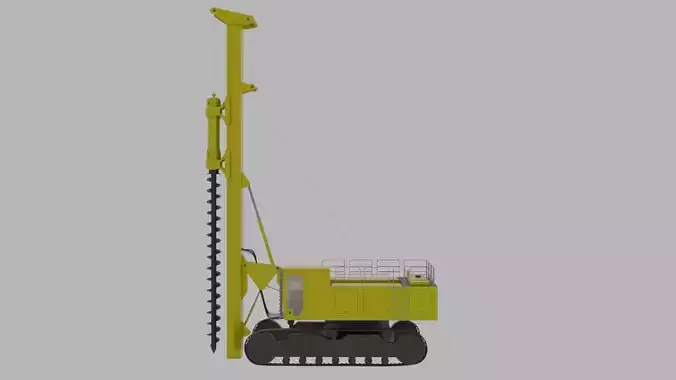 Drilling machine 3D model
