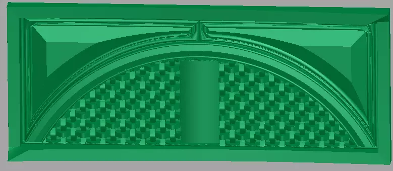 carving gold ornate gilded moulding 3D model