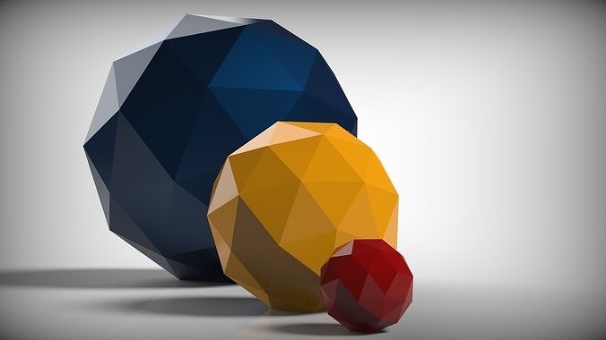 Polyhedron - Icosahedron  Frequency - V2 3D print model