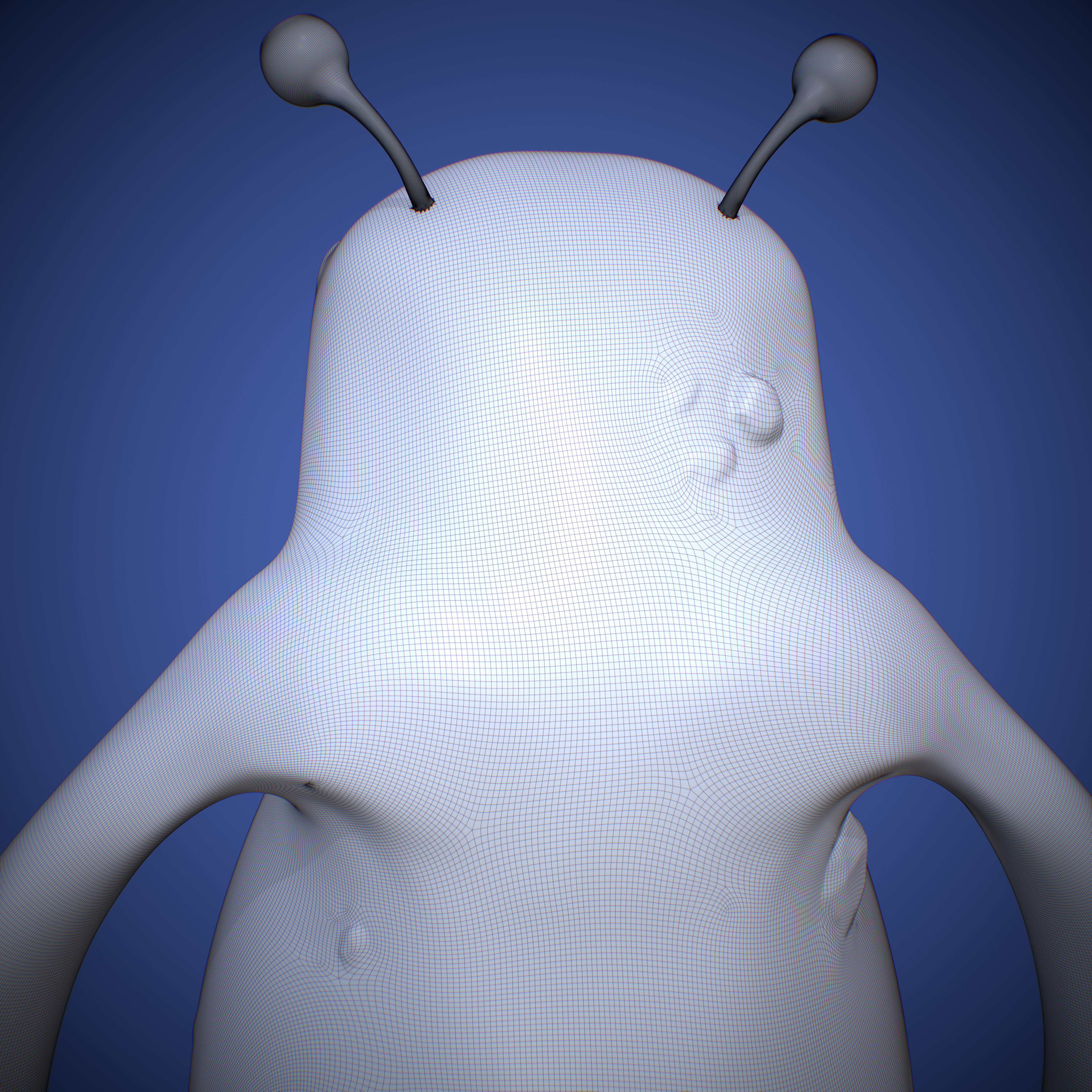 Hugo The Monster - 3D Print Model 3D print model_9