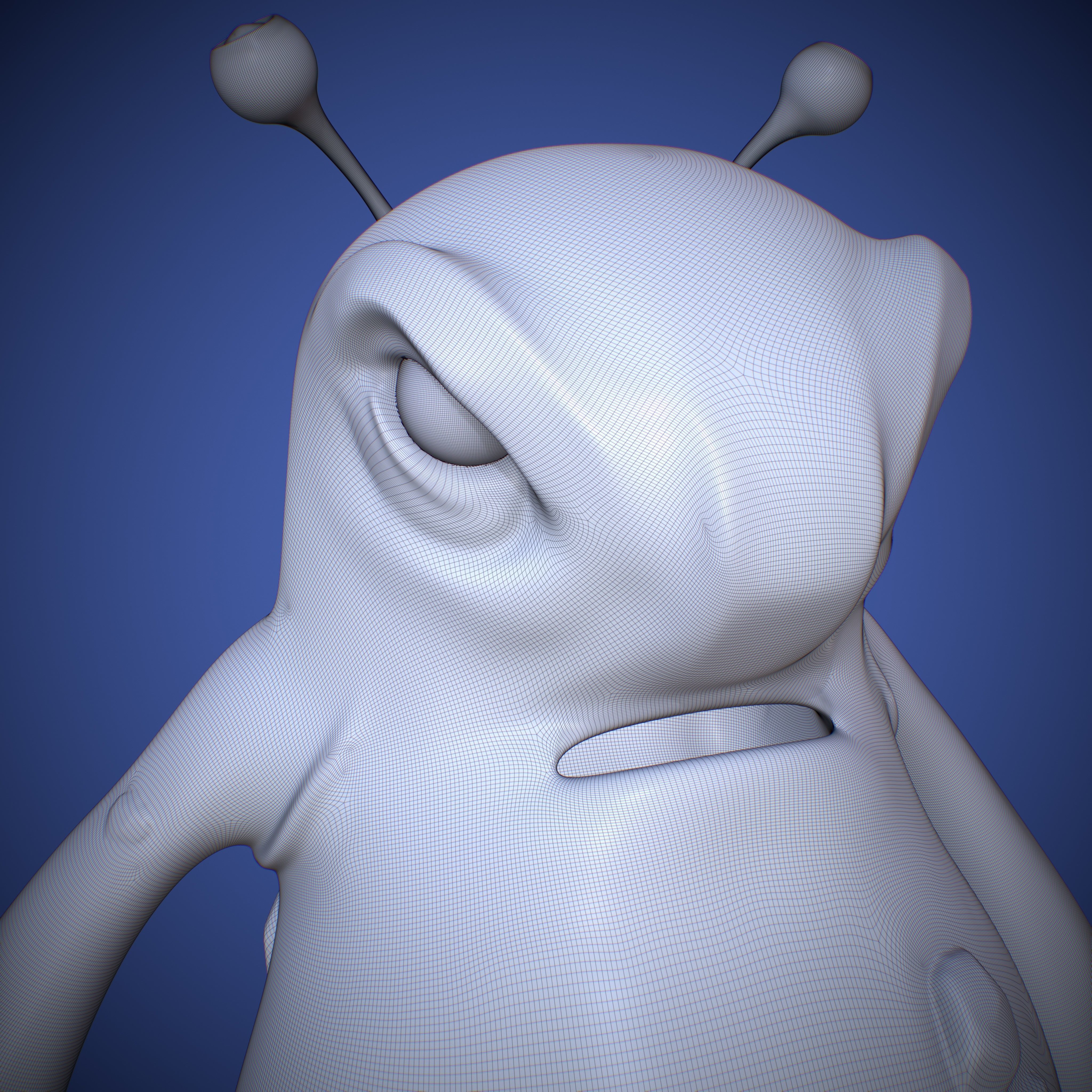 Hugo The Monster - 3D Print Model 3D print model_6