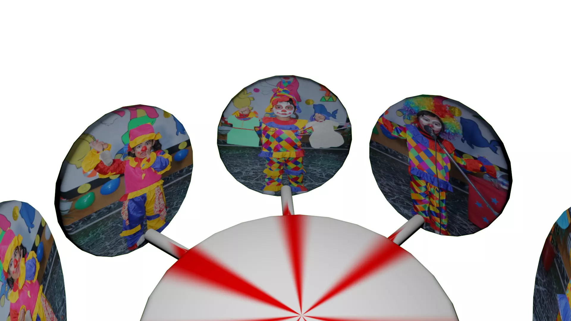 3D Merry go round pictures 3D model_0