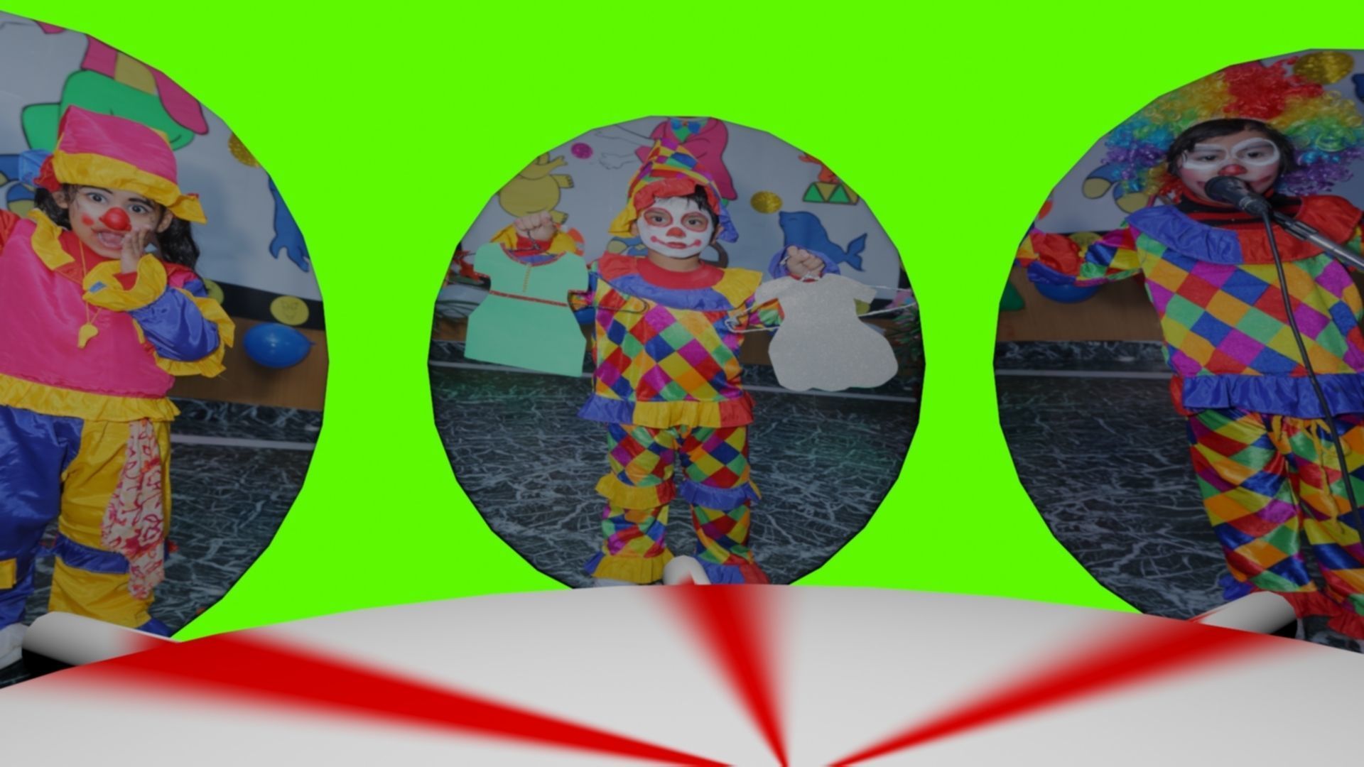 3D Merry go round pictures 3D model_2