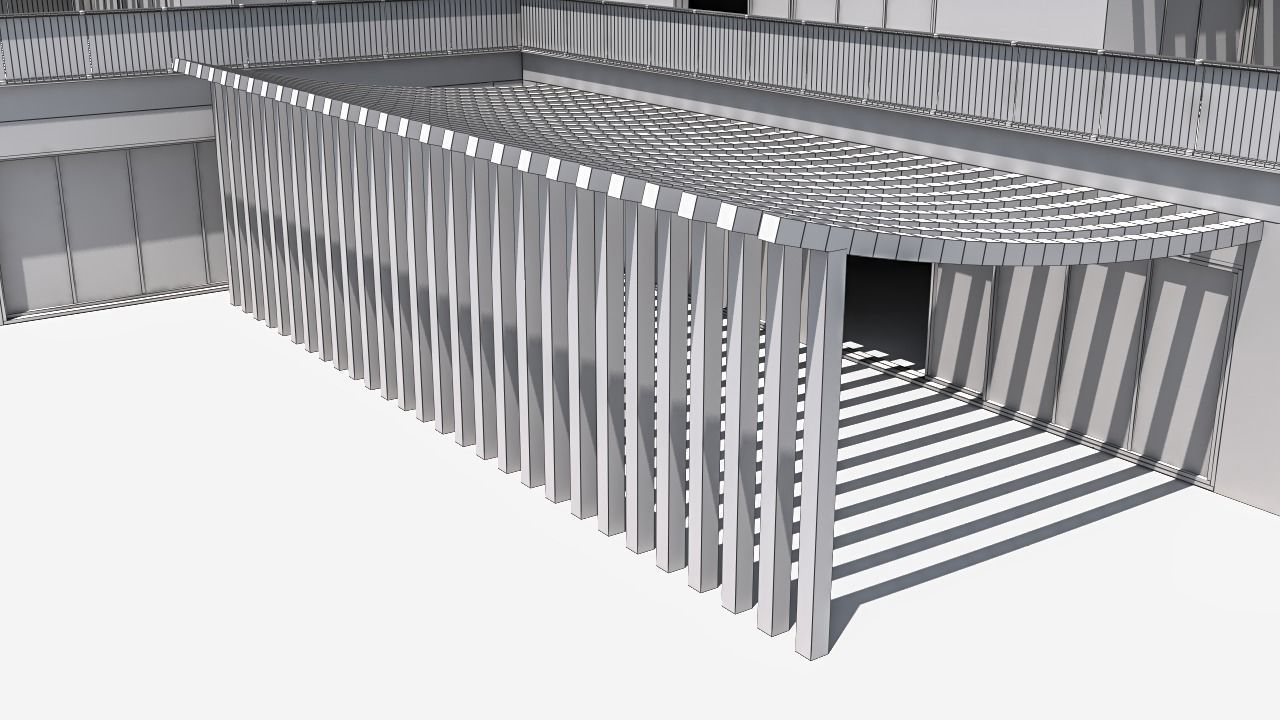 House with pool 3D model_17