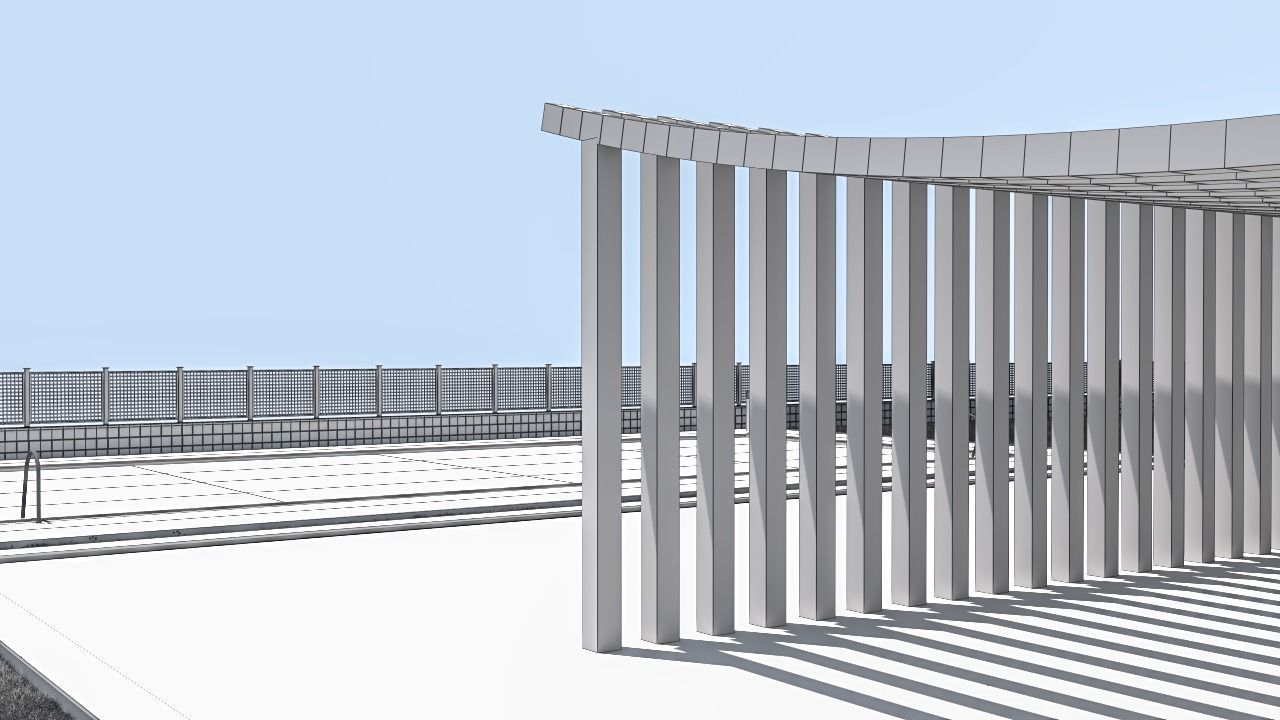 House with pool 3D model_11