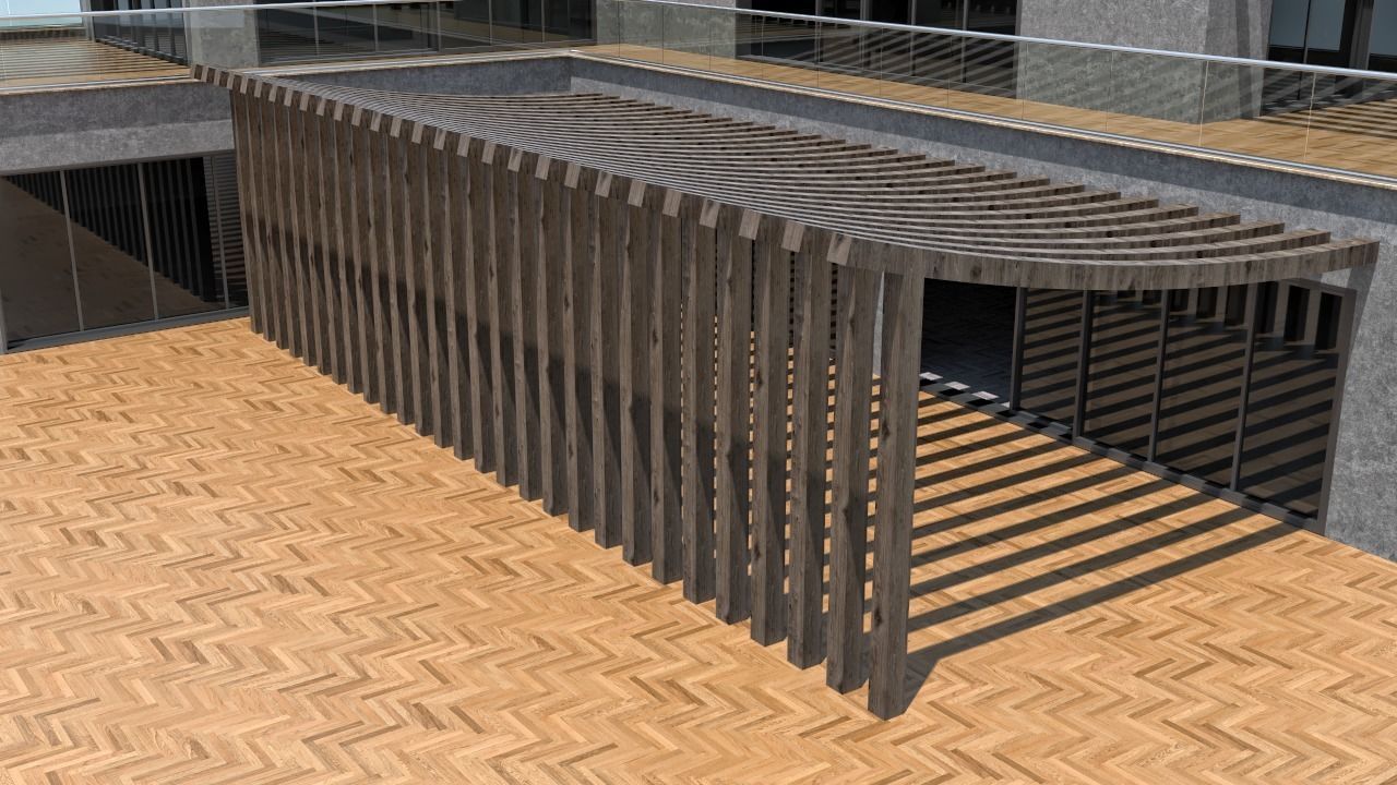 House with pool 3D model_16