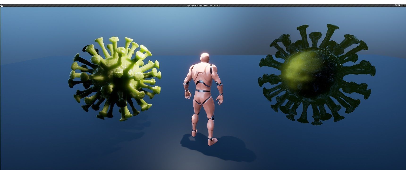 virus corvid-19 coronavirus corona Low-poly 3D model_6
