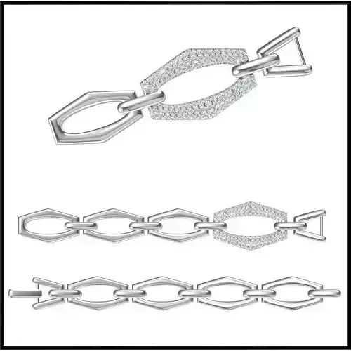 JCD Format Vintage bracelets metal file for jewelry making