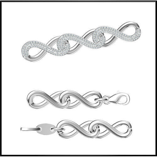 JCD Format Vintage bracelets  jewelry jcd 3D print model
