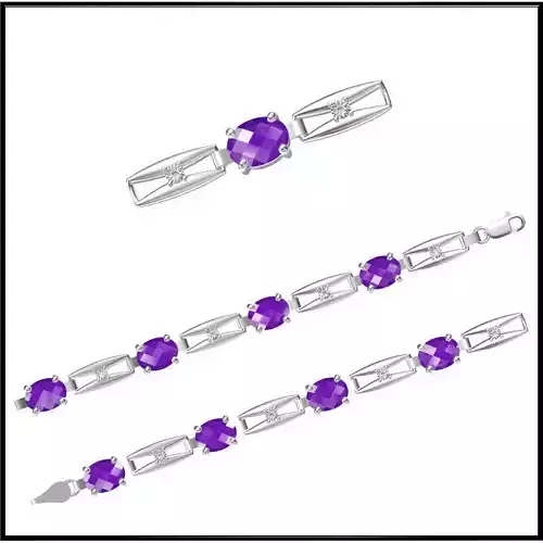 JCD Format Diamond bracelets jewelers file set