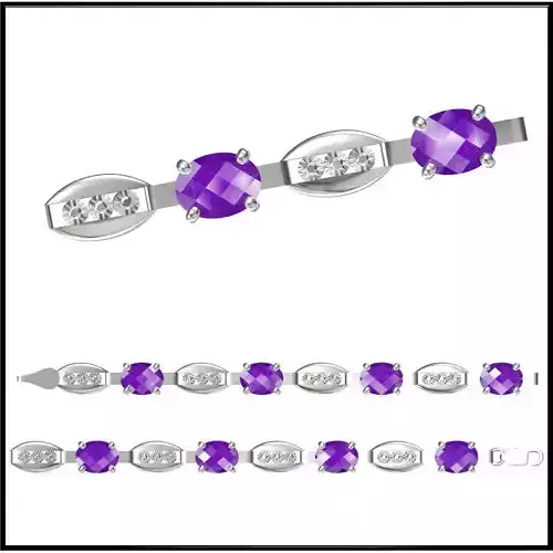 JCD Format  Diamond bracelets jcd design