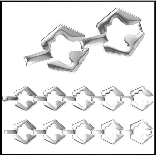 JCD Format Custom bracelets types of jewelry files 3D print model