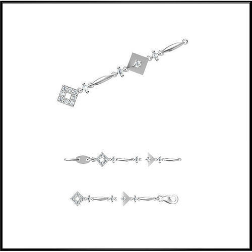JCD Format  Custom bracelets jewelry jcd 3D print model