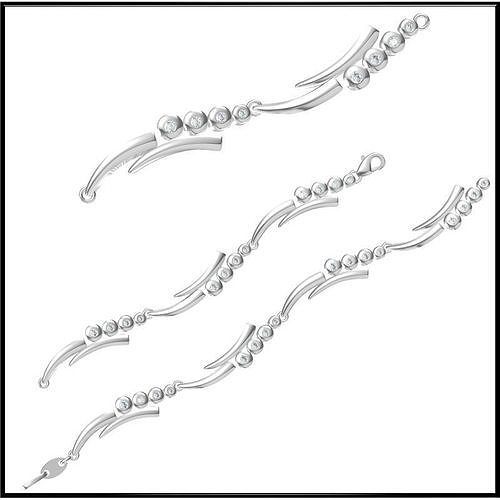 JCD Format Cheap bracelets jewellery jcd design 3D print model