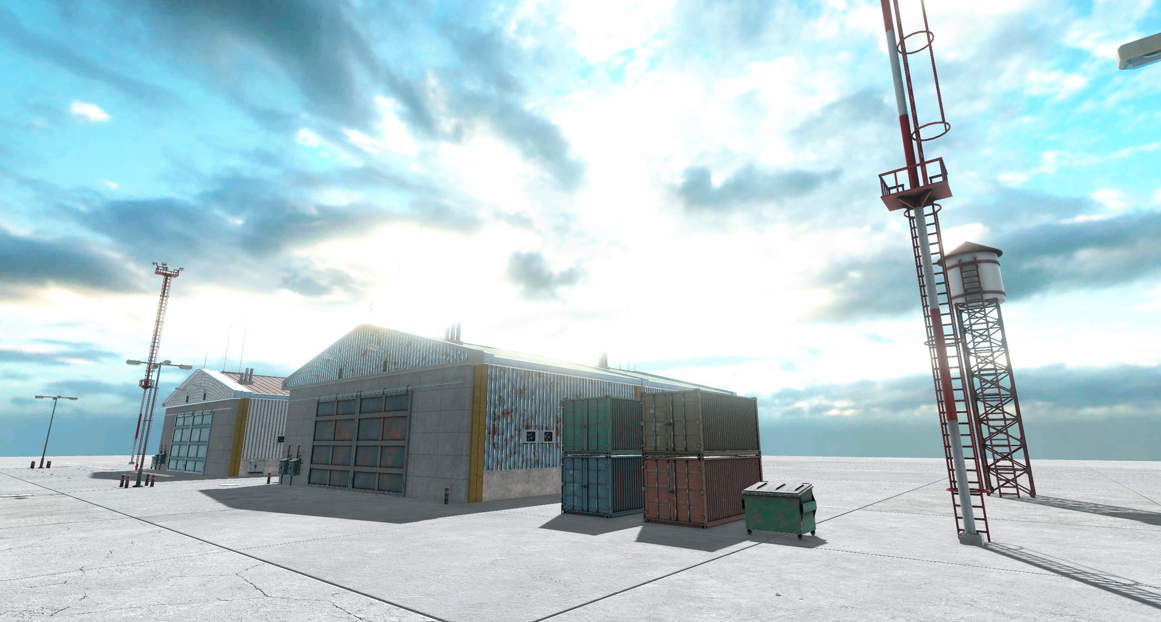 Airport Creator Kit Low-poly 3D model_18