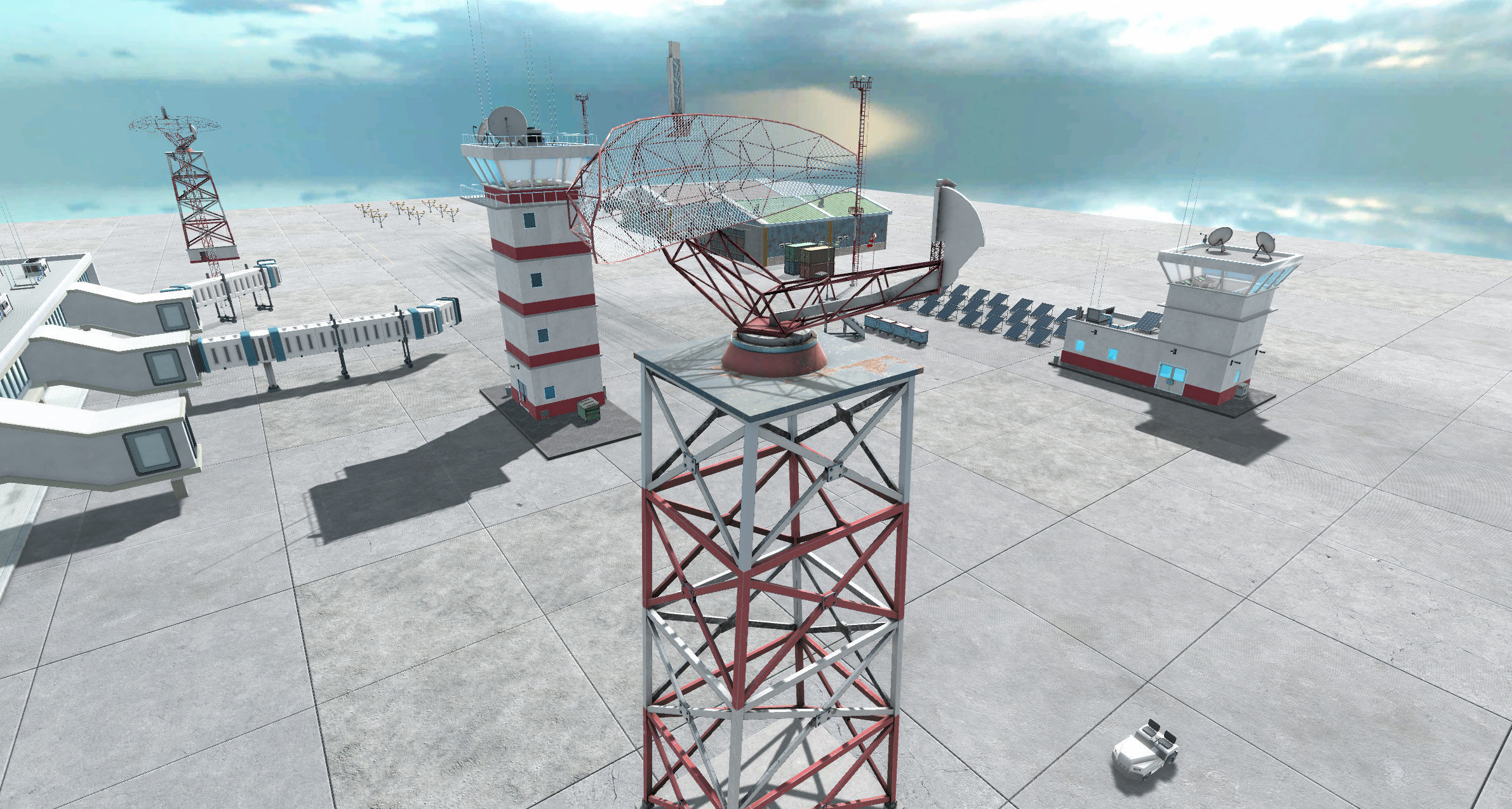 Airport Creator Kit Low-poly 3D model_11