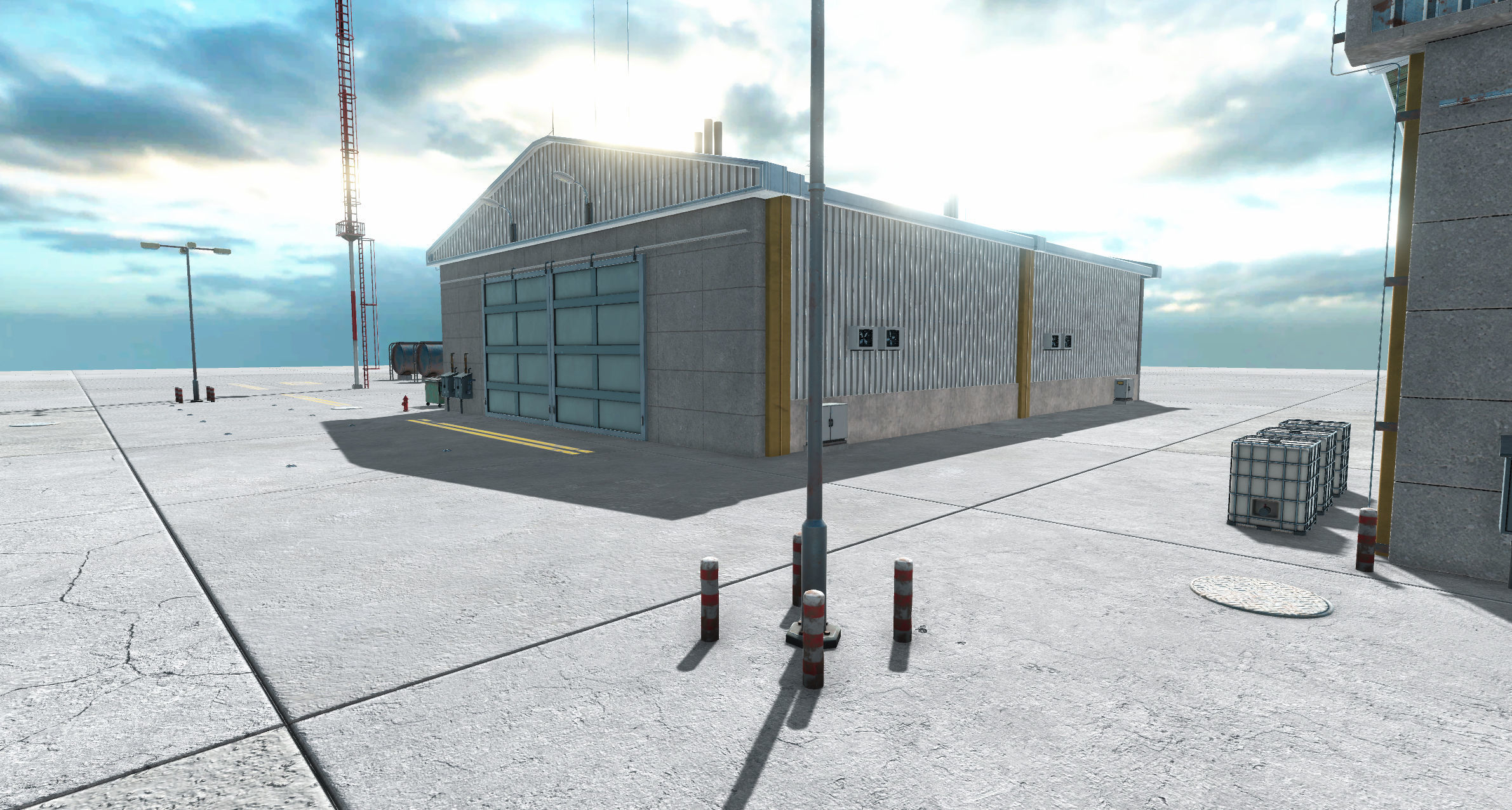 Airport Creator Kit Low-poly 3D model_16