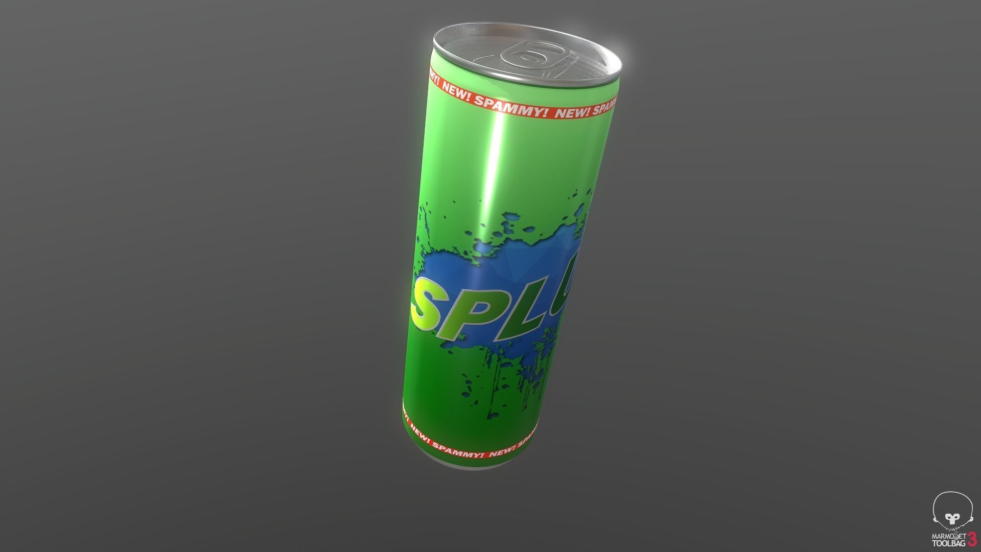 Soda Can 3D model_2