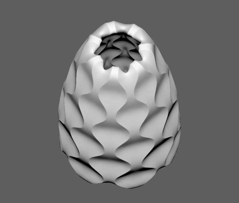 Geometric Flower Vase 3D print model_4