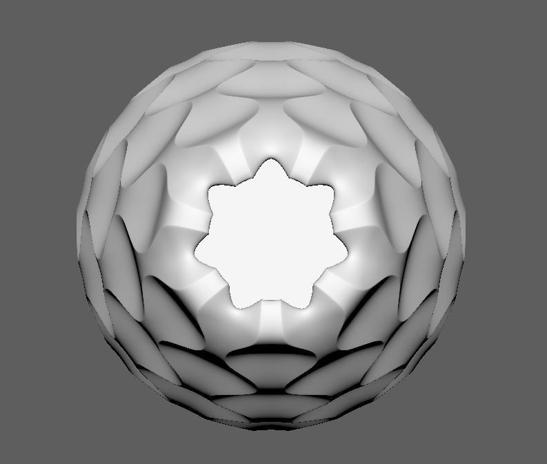 Geometric Flower Vase 3D print model_5