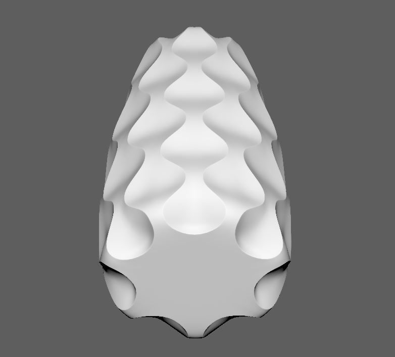 Geometric Flower Vase 3D print model_6